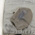 SILVER Evening Bag Long Or Short Chain Attached Change Purse Photo 4