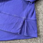 Eileen Fisher  Flex Tencel Ponte Round Neck Top Boxy Drop Shoulder PETITE LARGE Photo 4