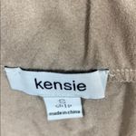 Kensie  Faux Suede Asymmetric Tan Skirt Photo 2