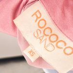 Rococo Sand Ciel Shirt Dress Ombre Rainbow Sheer Cover Up Pink Blue XS Photo 11