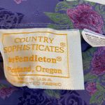 Pendleton  Purple Floral Mid length skirt size 18 Photo 4