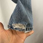 AGOLDE Riley High Rise Straight Crop in Endless Blue Size 25 Photo 4