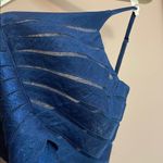 Adrianna Papell  Blue Tiered Ruffled Mini Dress Photo 5