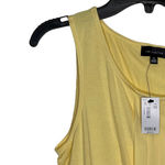 The Limited ‎ Womens Tank Top Size XS X-Small Yellow Stretch Blend Sleeveless Photo 3