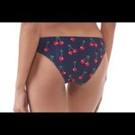 BIKINI bottom cherry print size L JUNIOR Blue Photo 1