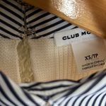 Club Monaco NWF  Striped Trim Sweater Tank Photo 4