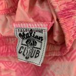 Vintage Italian Club Shorts Medium Pink 80s 90s Retro Festival Y2K Photo 2