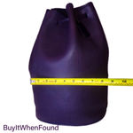 Coach Purple Leather Sling Bag Vintage Backpack Mint Condition RARE 9929 COA Photo 14