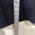 Theory EUC  pinstripe wool blazer size 8 women’s buttons Photo 1