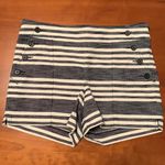 Loft | Knit Striped Shorts Photo 0