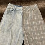 NWOT Choosy Young and Driven splice jeans Size 0 Blue Photo 13