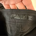 prAna  Halle Pants Women’s Black  Convertible Roll Up SZ 2 28X31 Photo 6