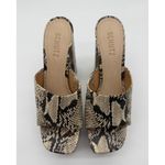Schutz New in Box Cali Snake Printed Leather Platform Sandals Sz 9 $138 Photo 4
