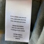 Rails  Kona Linen Blend Button-Up  Shirt Embroidered Photo 7