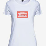 Just Cavalli Riders print short sleeve T shirt white L Photo 0