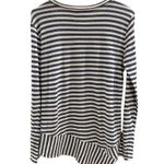 CAbi Asymmetrical Striped Long Sleeve T-shirt Photo 3