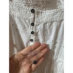 Free People  Primavera White Eyelet Midi Dress - Small (New) Photo 5