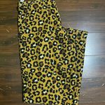 NWT Super Soft Cheetah Pants Brown Size M Photo 1