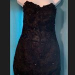 Short black cocktail / prom dress. Size 6 Photo 1