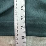 L'Agence L’Agence Dark Green Draped Sleeveless Mini Dress Size 4 Photo 6