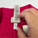 Chico's Chico’s Cutwork 100% Linen Blazer Pink Laser Cut Jacket Size 1 US Size M / 8 NEW Photo 5