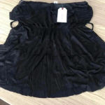 Adam Levine 💥🆕 Black Soft Ruffled Tube Top M🆕 Photo 1