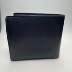 Saint Laurent Men’s Navy Blue Caviar Leather Wallet Photo 13