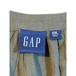 Gap Olive Green Lace Trimmed Button Front Midi Dress Boho Muslin Size XXL Photo 11