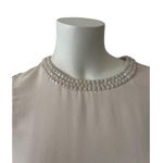 French Connection New with tags womens shimmery beaded sequin cream mini dress S Photo 10