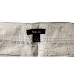 Style & Co  Womens Wide Leg 100% Linen Crop Pants Lagenlook Size 12 Photo 2