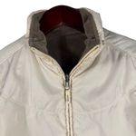 Marmot  Reversible Vest Womens M Beige Puffer & Brown Fleece Full Zip Outdoor Photo 1