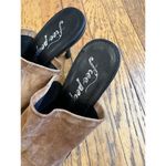 Free People NEW $178 Women's Sz 39.5 M  Leila Suede Heel Mule In Cognac Photo 3