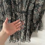 Joie  Manning Long Sleeve Dress NWT  Paisley Pattern Size Small Photo 4