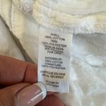 Free People White Semi Sheer Off the Cold Shoulder Ruffle Cover Up Dress M. D29 Photo 15