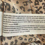 Abercrombie & Fitch  Y2K Cowl Neck Satin Slip Bias Dress Animal Print beige Sz S Photo 11