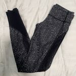 Lululemon NWOT  black and white speckle mesh full length leggings! Photo 1