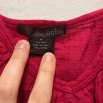 Bobi  Hot Pink Spaghetti Strap Tank Top Size Medium Photo 2