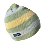 Life is Good Unisex Green Yellow Beanie Cotton Stretch With Logo Winter Cozy Photo 0