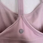 Lululemon Flush Pink Size 4 Flow Y Nulu Longline Sports Bra Photo 2