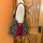 Lexi Winn Tapestry n Velvet Hobo Bag Red Photo 11