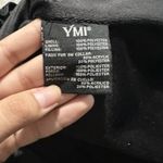 Ymi Fur Trim Jacket Vest Puffer Women’s Black sleeveless winter  large coat chic Photo 6