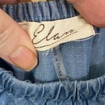 Elan  Off -Shoulder Blue Ruffle -Layer Raw Edge Off-Shoulder Mini Dress Photo 7