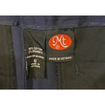 NWT ~ MT Navy Blue Capri Casual Dress Pants ~ Women's Size 6 Photo 3