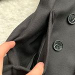 H&M Black Casual Double Breasted Collar Peacoat 0 Photo 3