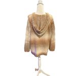 Torrid Space Dye Hoodie Pullover Sweater Womens Size Large Knit Beige Pink Cream Photo 3