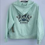 Vans Light Green Butterfly Hoodie Size Medium Photo 5