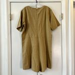 Ilana Kohn Lee Romper Mustard Yellow Cotton Short Sleeve Size 16 NWOT Photo 3