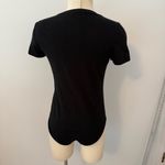 Gap  True Black Short Sleeve Bodysuit Size Medium Photo 3