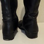 Tory Burch  Ashlynn Black Riding Boots Knee High Leather Size 8 Photo 11