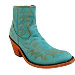 Caborca Silver Liberty Black Katherine Western Boots GUC $240 Size 5.5 S3249 Photo 1